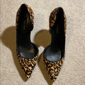 WHBM leopard heels